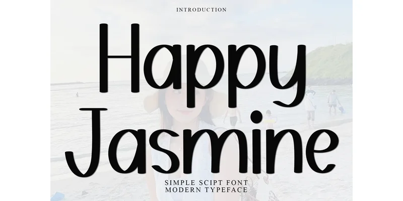 Happy Jasmine Font by FreshTypeINK — Display Font