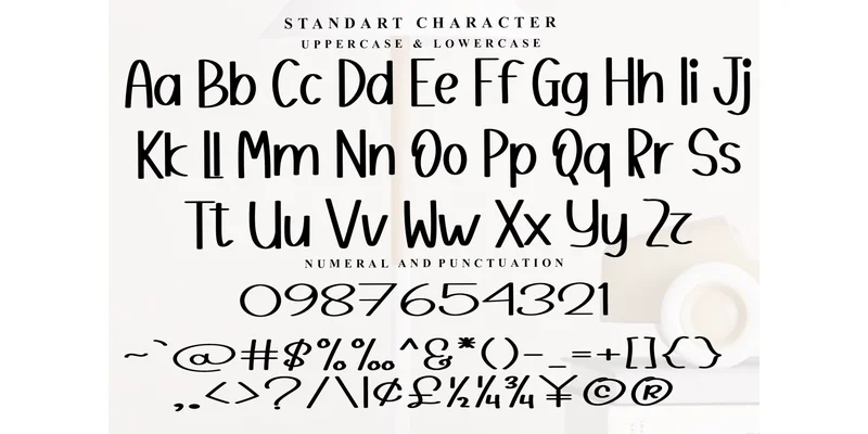 Happy Jasmine Font by FreshTypeINK — Display Font — thumbnail 5