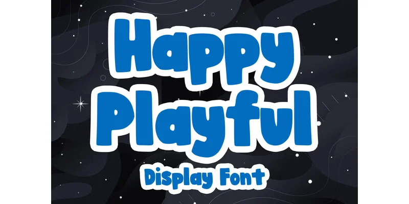 Happy Playful Font by MVMET — Display Font