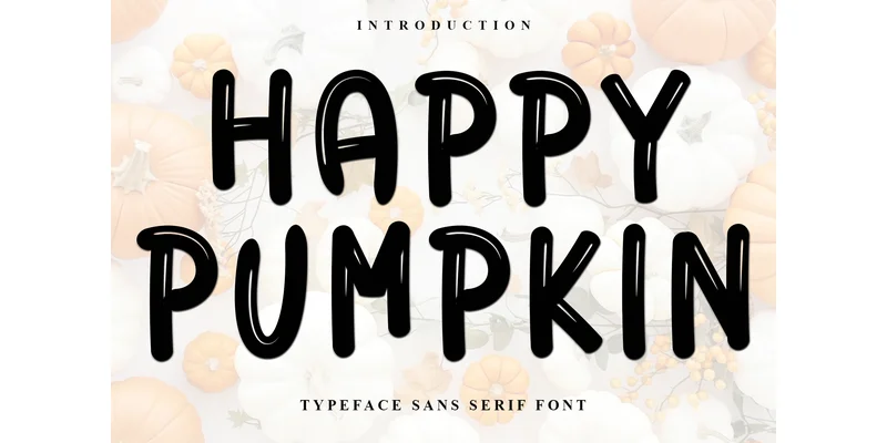 Happy Pumpkin Font by PiPi Creative — Display Font