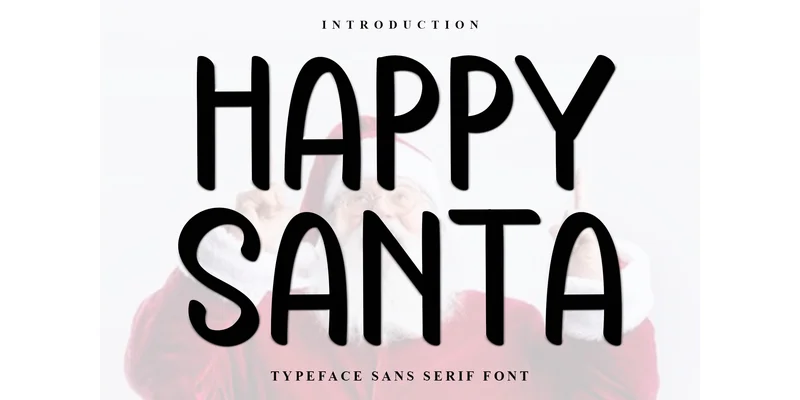 Happy Santa Font by FreshTypeINK — Display Font