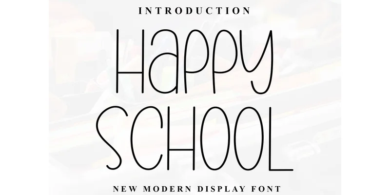 Happy School Font by Inermedia STUDIO — Sans Serif Font