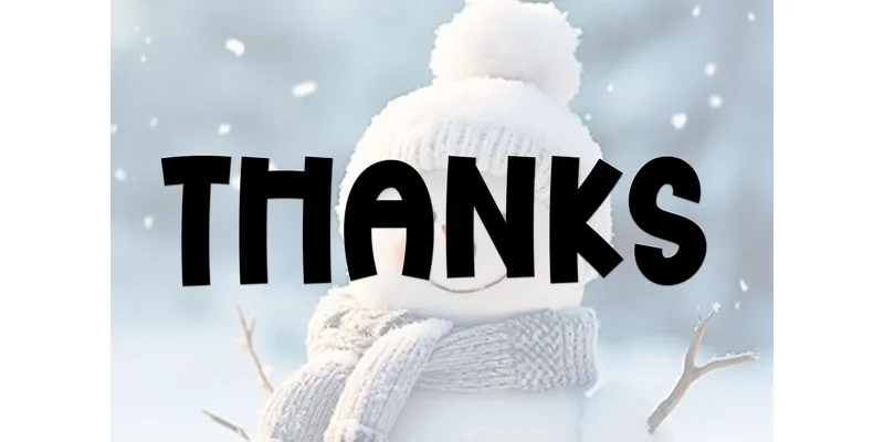 Happy Snowman Font by FreshTypeINK — Display Font — thumbnail 7