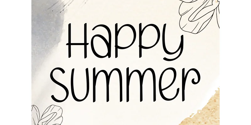 Happy Summer Font by GiaLetter — Display Font