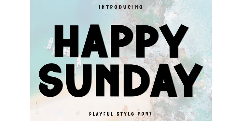 Happy Sunday Font by Inermedia STUDIO — Display Font