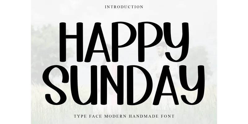 Happy Sunday Font by Inermedia STUDIO — Sans Serif Font