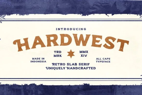 Hardwest by baletype β Slab Serif Font