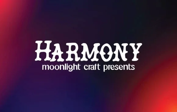 Harmony by moonlight craft — Slab Serif Font