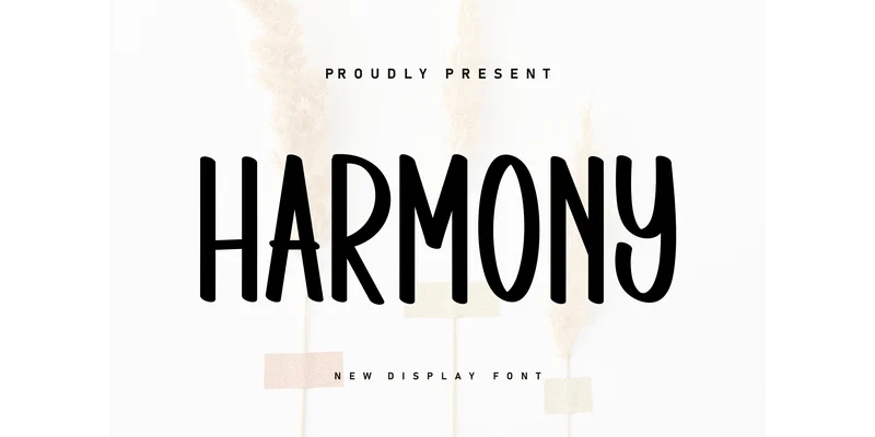 Harmony Font by Berkah Shop — Display Font