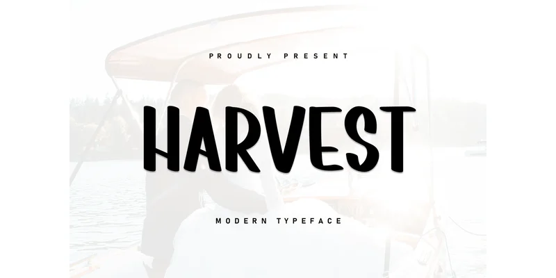 Harvest Font by Berkah Shop — Display Font