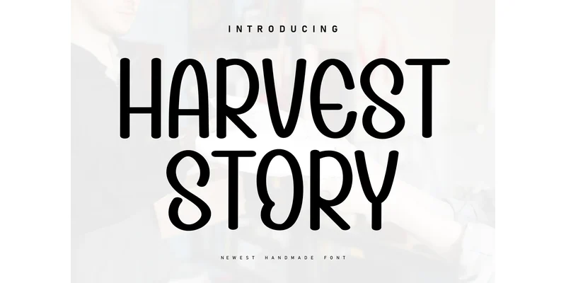 Harvest Story Font by KC Production — Display Font