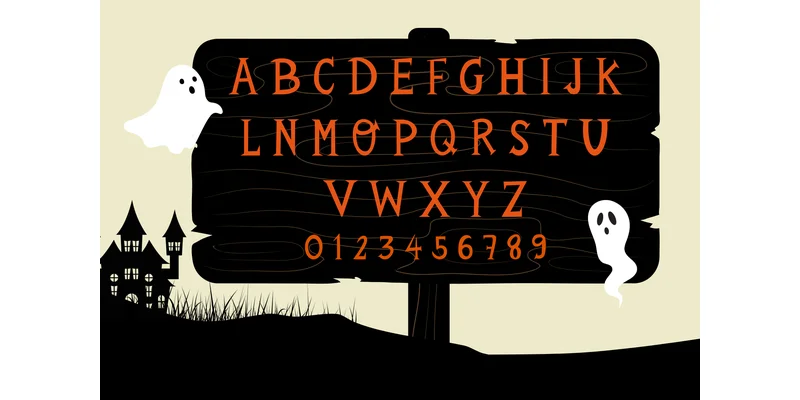 Haunted House Font by Honiiemoon — Display Font — thumbnail 5