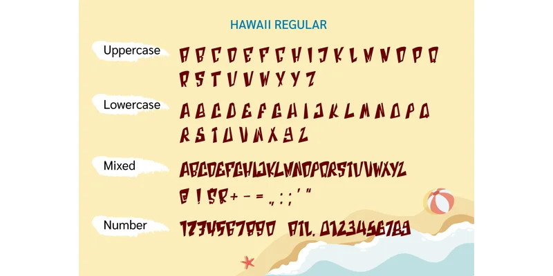 Hawaii Font by BB Type Studios — Display Font — thumbnail 7