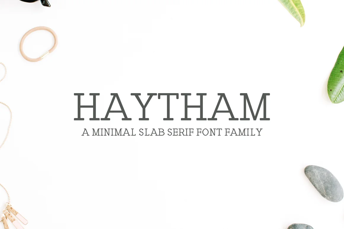 Haytham by creativetacos — Slab Serif Font