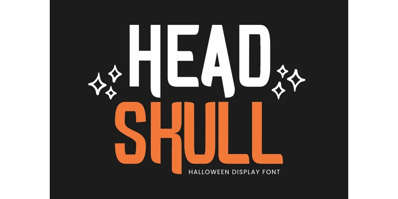 Headskull Regular Font by Funtype Co. — Display Font