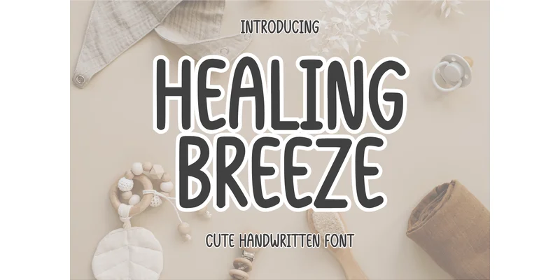 Healing Breeze Font by SiapGraph — Display Font