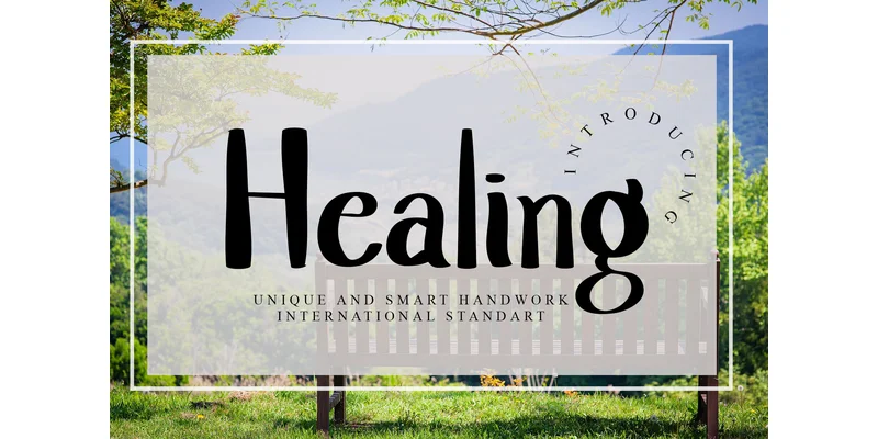 Healing Font by GiaLetter — Sans Serif Font