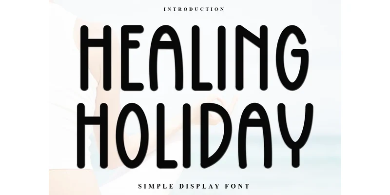 Healing Holiday Font by FreshTypeINK — Sans Serif Font