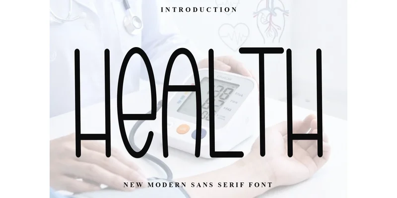 Health Font by Inermedia STUDIO — Sans Serif Font