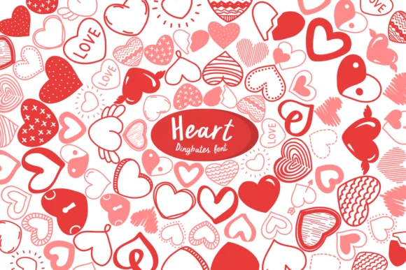 Heart by Chonada — Dingbats Font