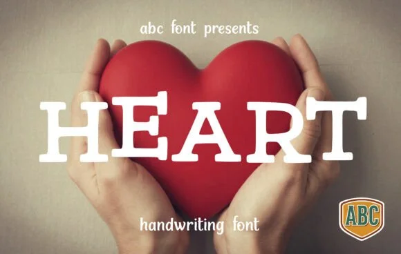 Heart by ABC Font — Slab Serif Font