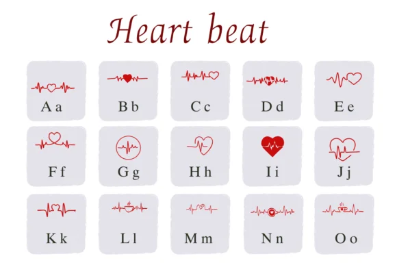 Heart Beat by BK Creative Designs — Dingbats Font — thumbnail 2