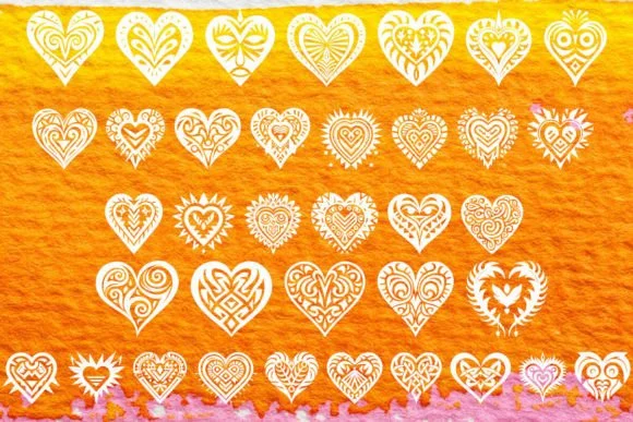 Heart Bound Heritage by MOMAT THIRTYONE — Dingbats Font — thumbnail 2