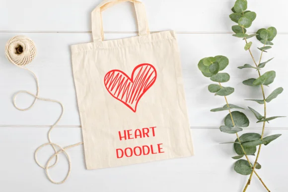Heart Doodle by Ketsarin — Dingbats Font — thumbnail 5