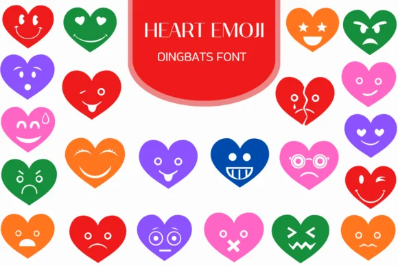 Heart Emoji by Heartcraft Atelier — Dingbats Font
