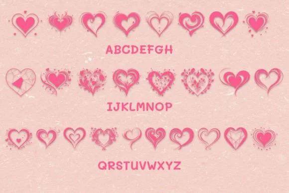 Heart for Everyone by MOMAT THIRTYONE — Dingbats Font — thumbnail 2