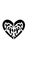 Heart Hawaiian Tribal by MOMAT THIRTYONE — Dingbats Font — thumbnail 3