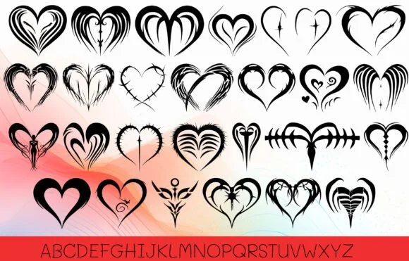 Heart Indian by MOMAT THIRTYONE — Dingbats Font — thumbnail 2