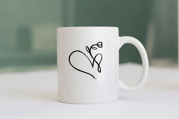 Heart Line Art by Ketsarin — Dingbats Font — thumbnail 6