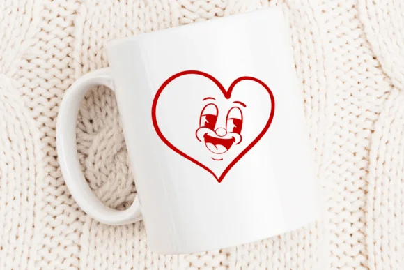 Heart Retro by Sirinart — Dingbats Font — thumbnail 5