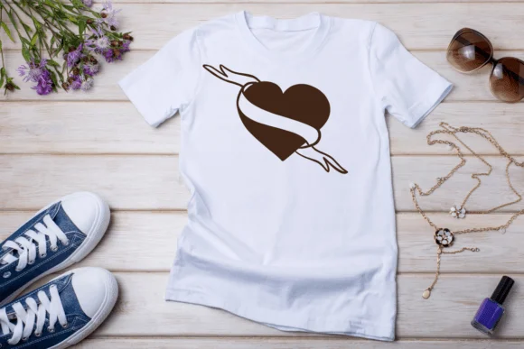Heart Ribbon by Ketsarin — Dingbats Font — thumbnail 6