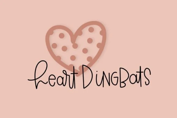 Hearts Dingbats by Carolina Mejia — Dingbats Font