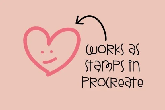 Hearts Dingbats by Carolina Mejia — Dingbats Font — thumbnail 2