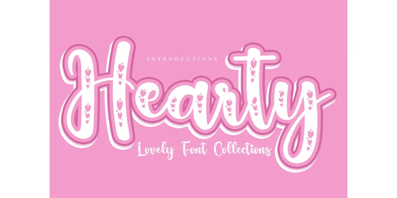 Hearty Font by 21Design by 21Design — Decorative Font