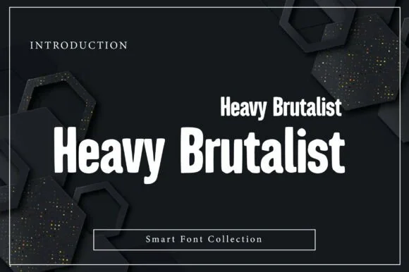 Heavy Brutalist by Wow Magic — Slab Serif Font