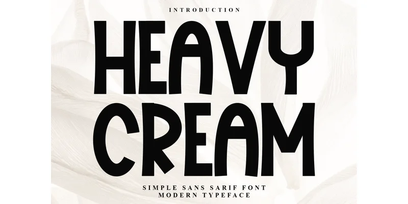 Heavy Cream Font by Inermedia STUDIO — Display Font