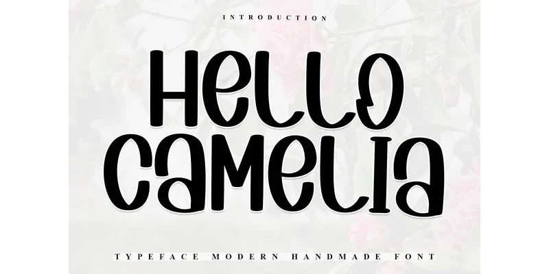 Hello Camelia Font by Inermedia STUDIO — Sans Serif Font