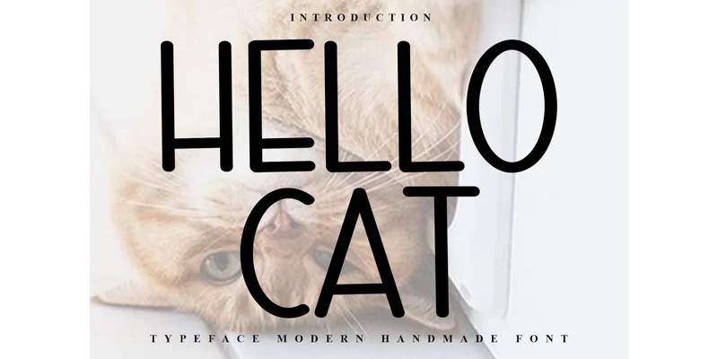 Hello Cat Font by Inermedia STUDIO — Display Font
