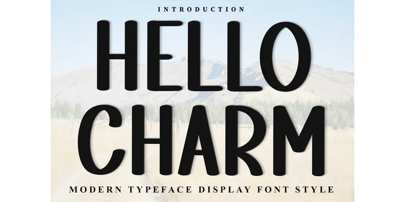 Hello Charm Font by FreshTypeINK — Display Font