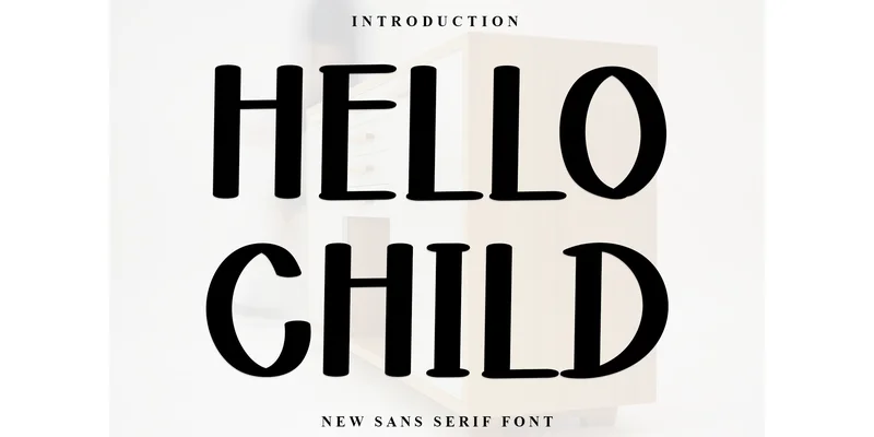 Hello Child Font by PiPi Creative — Display Font