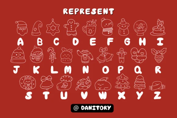 Hello Christmas by danita.kukkai — Dingbats Font — thumbnail 4
