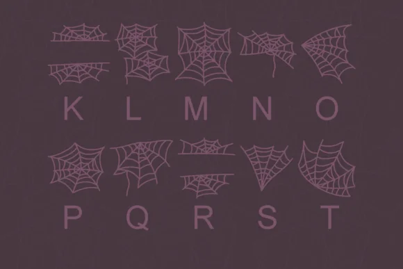 Hello Cobwebs by Creative Keelik — Dingbats Font — thumbnail 4