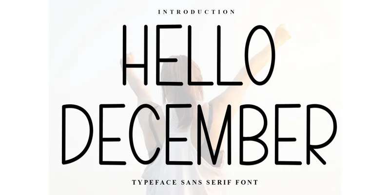 Hello December Font by FreshTypeINK — Display Font