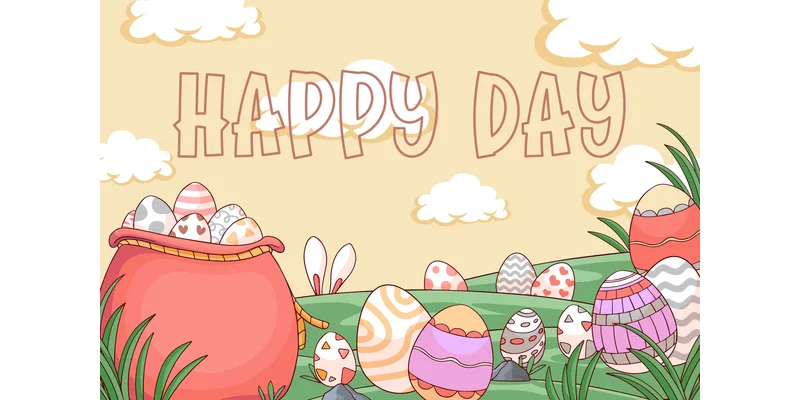 Hello Easter Font by nicetrip7 — Display Font — thumbnail 2