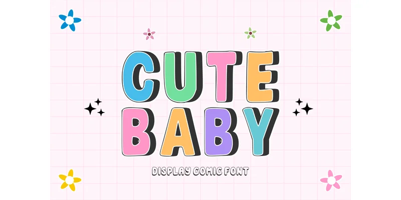 Hello Kids Font by anamalmusyaffaCreative by anamalmusyaffaCreative — Display Font — thumbnail 2