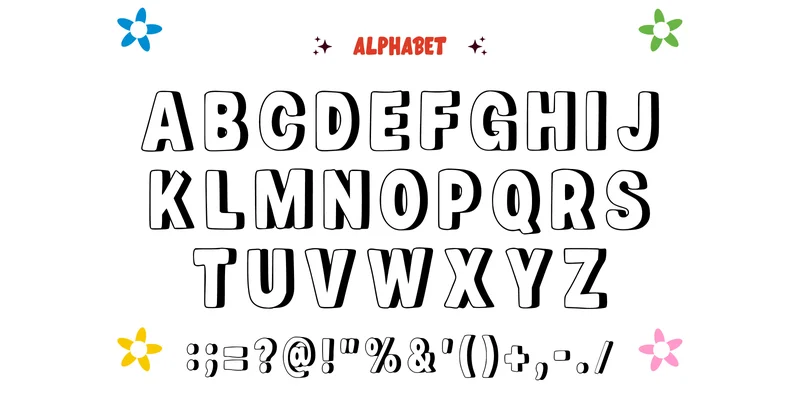 Hello Kids Font by anamalmusyaffaCreative by anamalmusyaffaCreative — Display Font — thumbnail 4